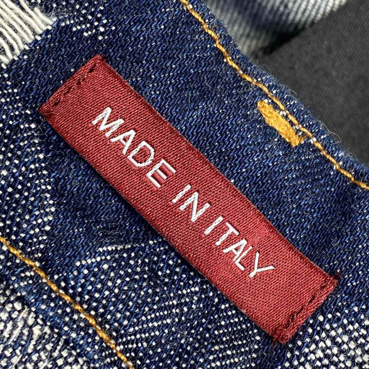 Gucci Denim Jacquard Pant  - DesignerGu