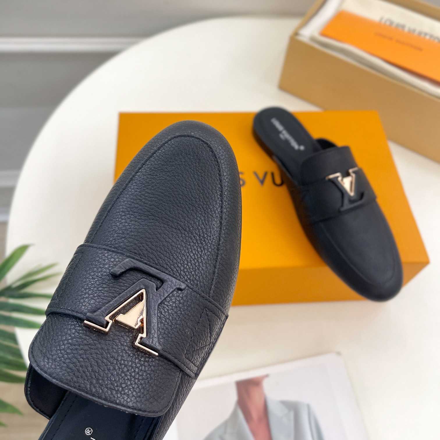 Louis Vuitton LV Capri Open Back Loafer  1AC7N3 - DesignerGu