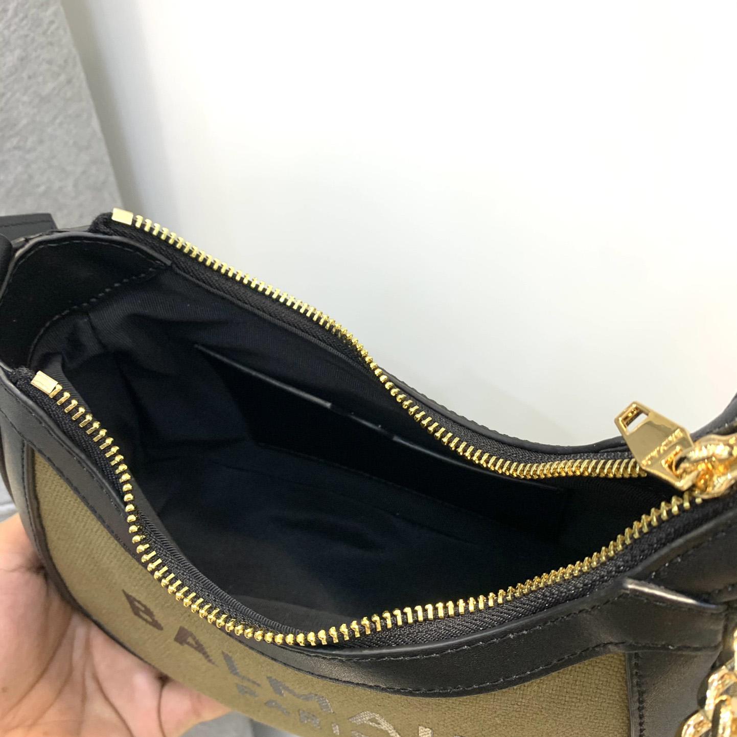 Balmain Small logo-print Shoulder Bag (23.5-16-7Cm) - DesignerGu