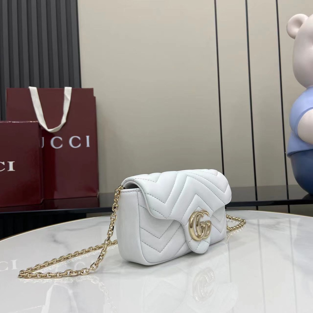 Gucci GG Marmont Mini Shoulder Bag - DesignerGu