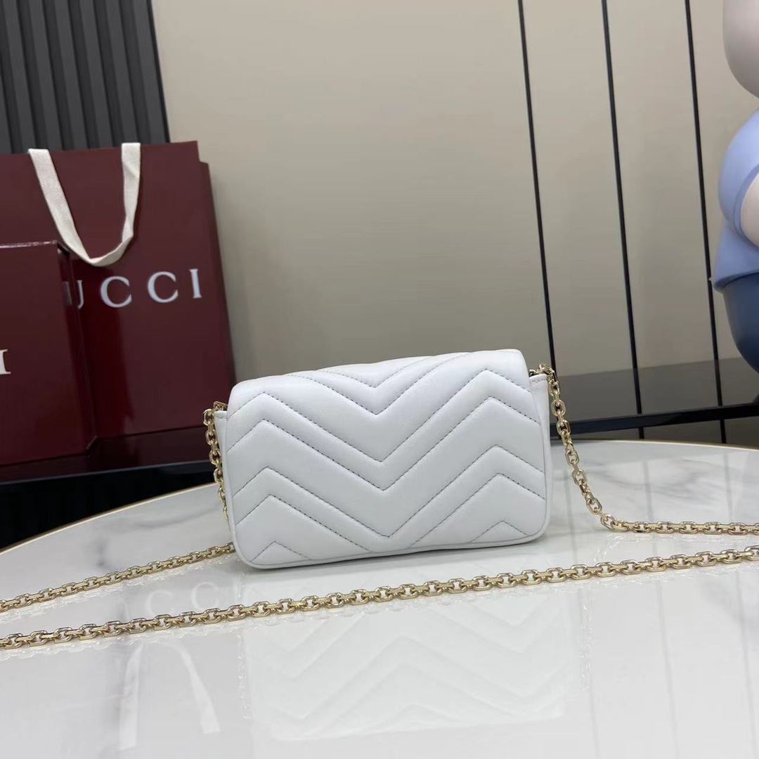 Gucci GG Marmont Mini Shoulder Bag - DesignerGu