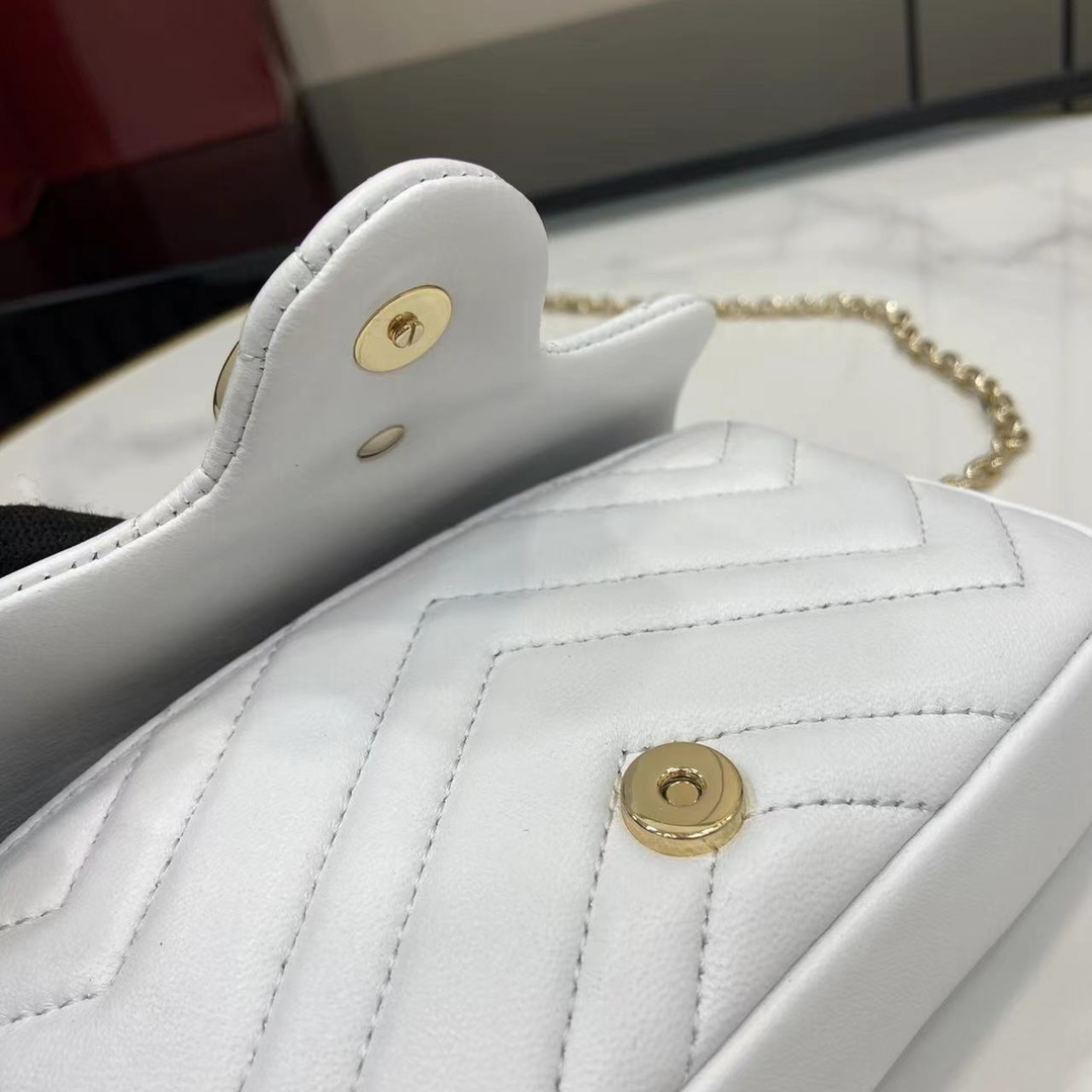 Gucci GG Marmont Mini Shoulder Bag - DesignerGu