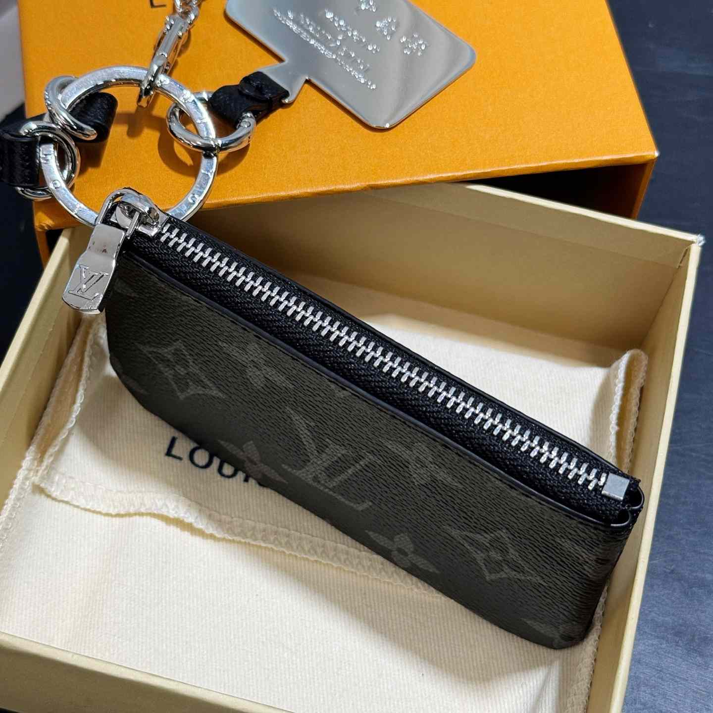 Louis Vuitton Monogram Phone Holder   - DesignerGu