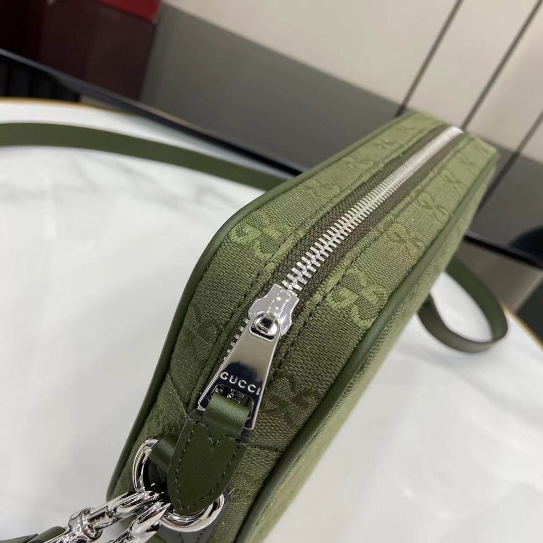 Gucci GG Canvas Small Crossbody Bag - DesignerGu