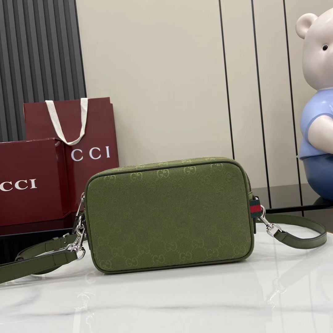 Gucci GG Canvas Small Crossbody Bag - DesignerGu