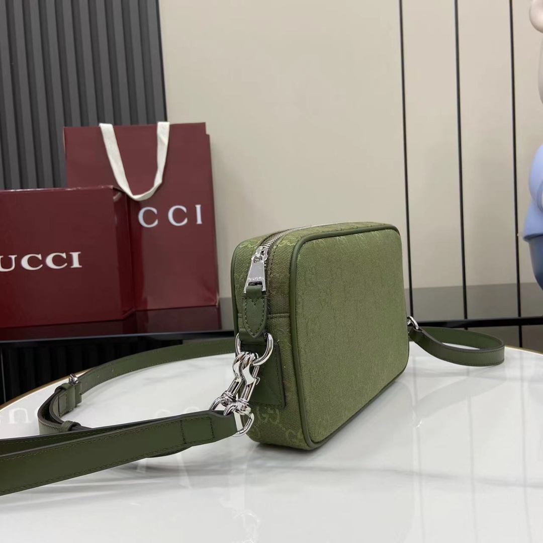 Gucci GG Canvas Small Crossbody Bag - DesignerGu