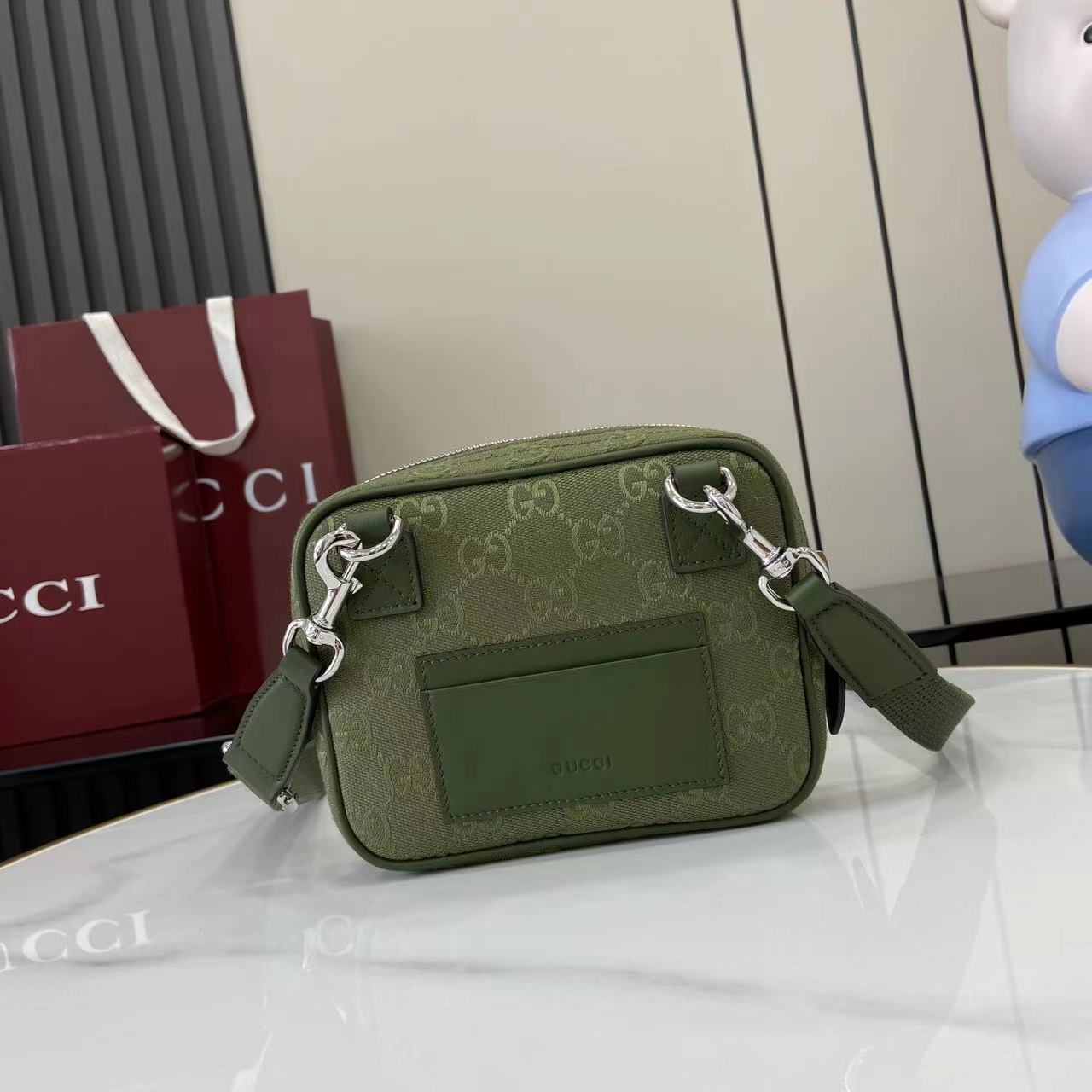 Gucci GG Canvas Mini Bag - DesignerGu