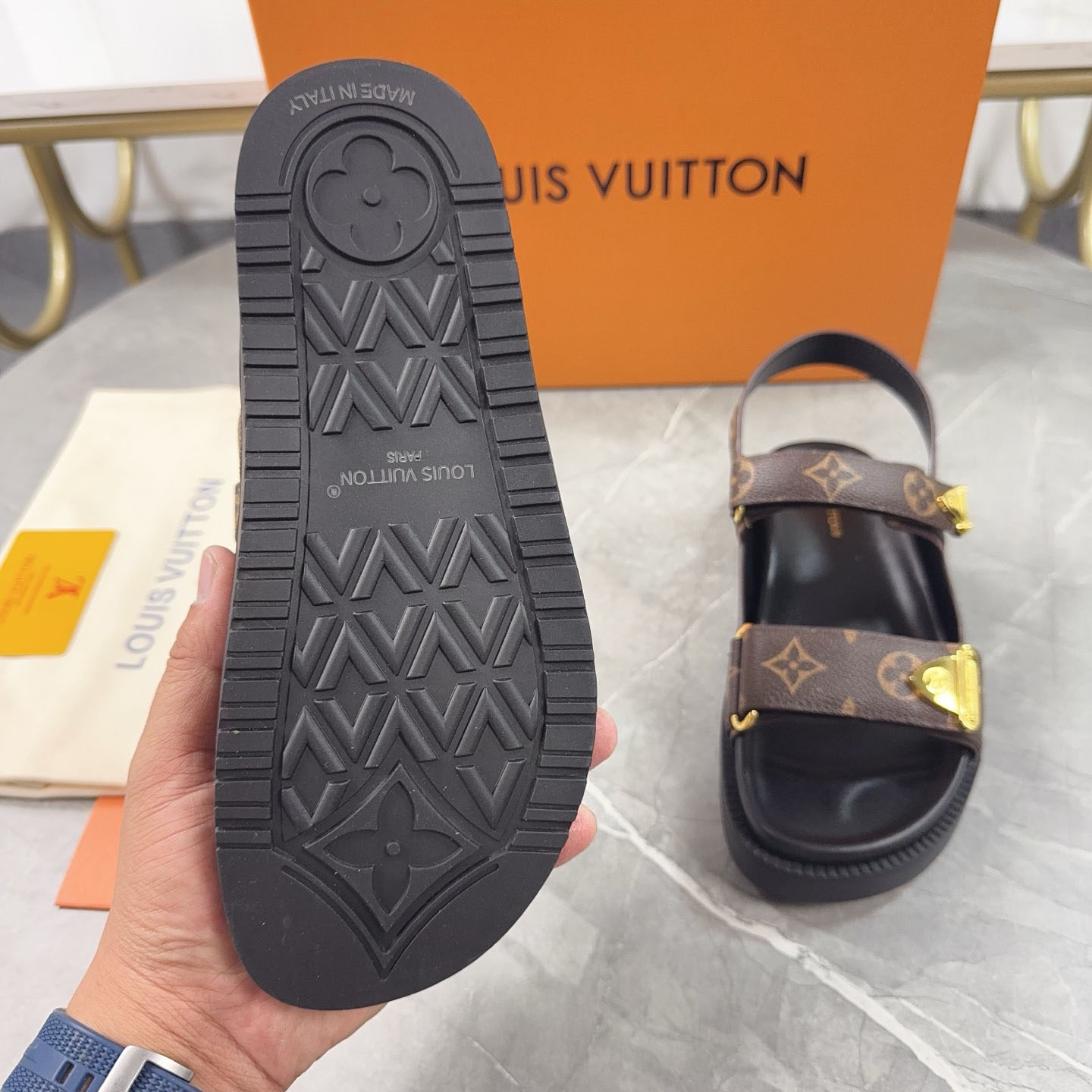 Louis Vuitton LV Sunset Comfort Sandal  1AHNWM - DesignerGu
