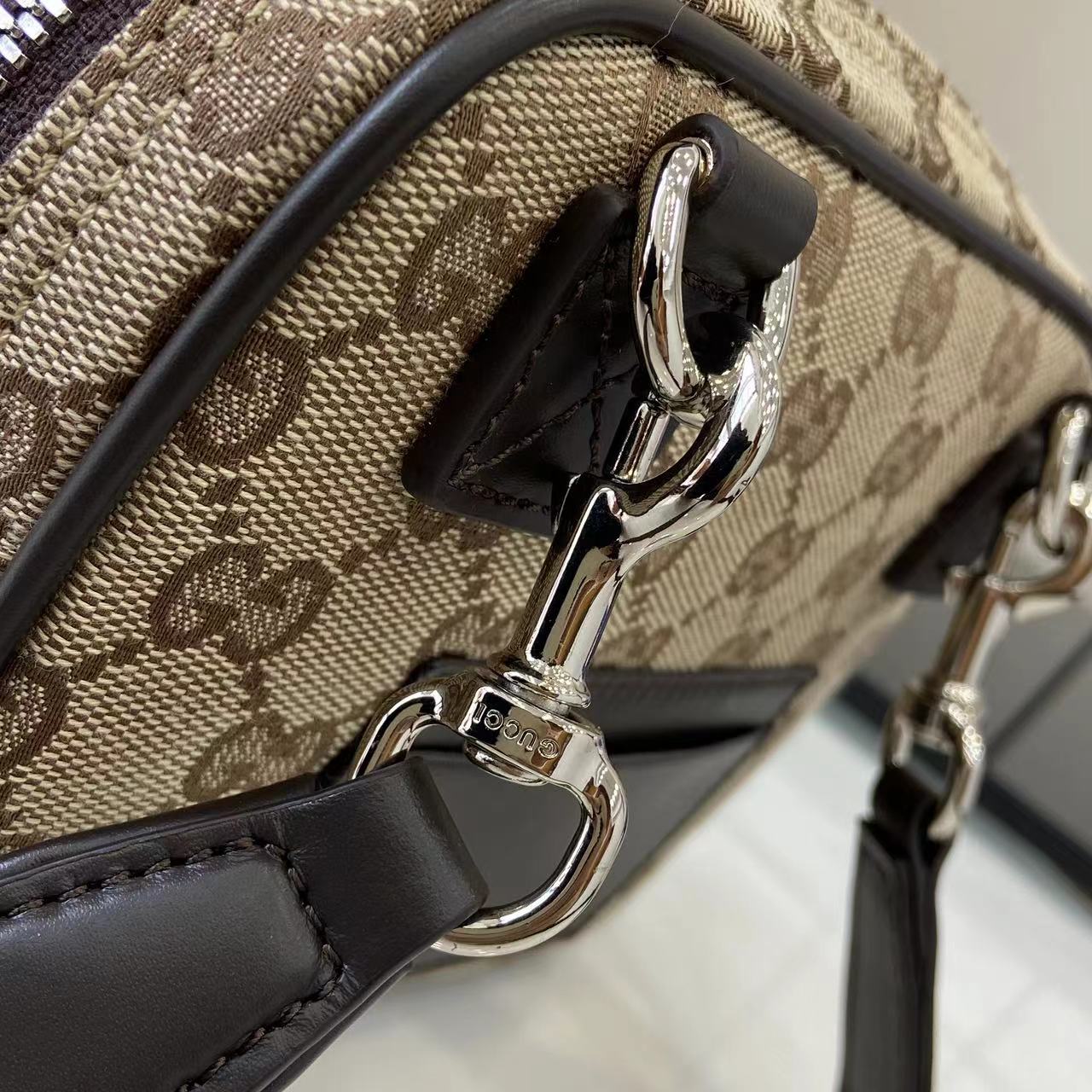 Gucci GG Canvas Mini Bag - DesignerGu