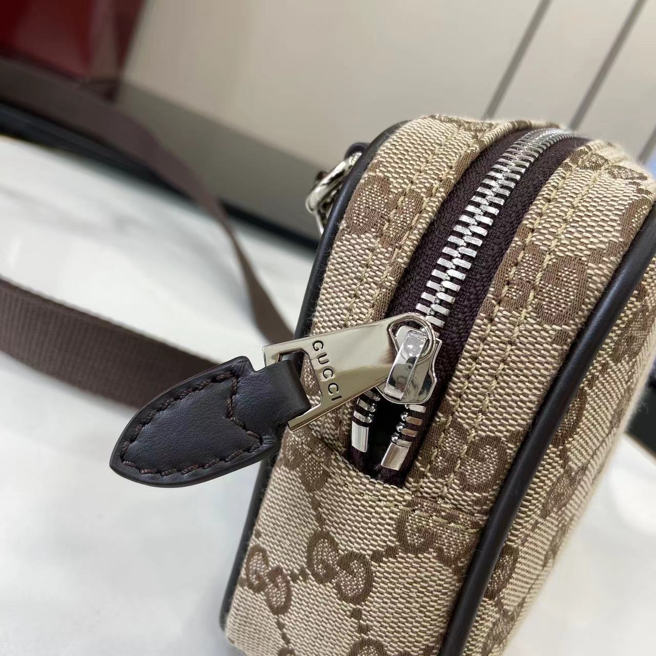 Gucci GG Canvas Mini Bag - DesignerGu
