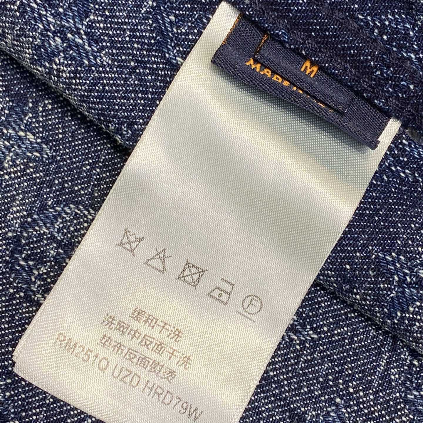 Louis Vuitton Damier Denim Shorts  - DesignerGu