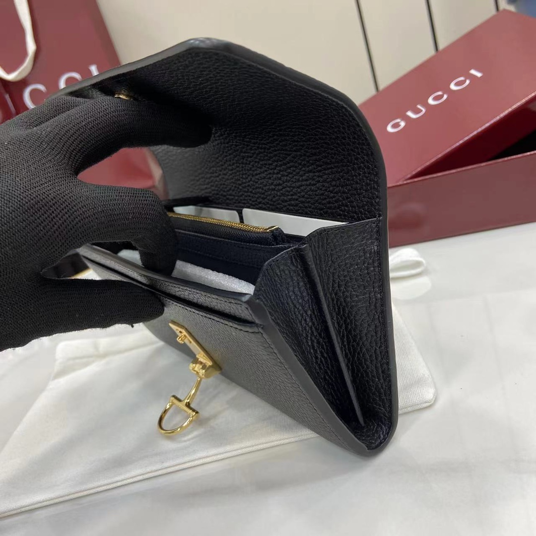 Gucci Softbit Continental Wallet - DesignerGu