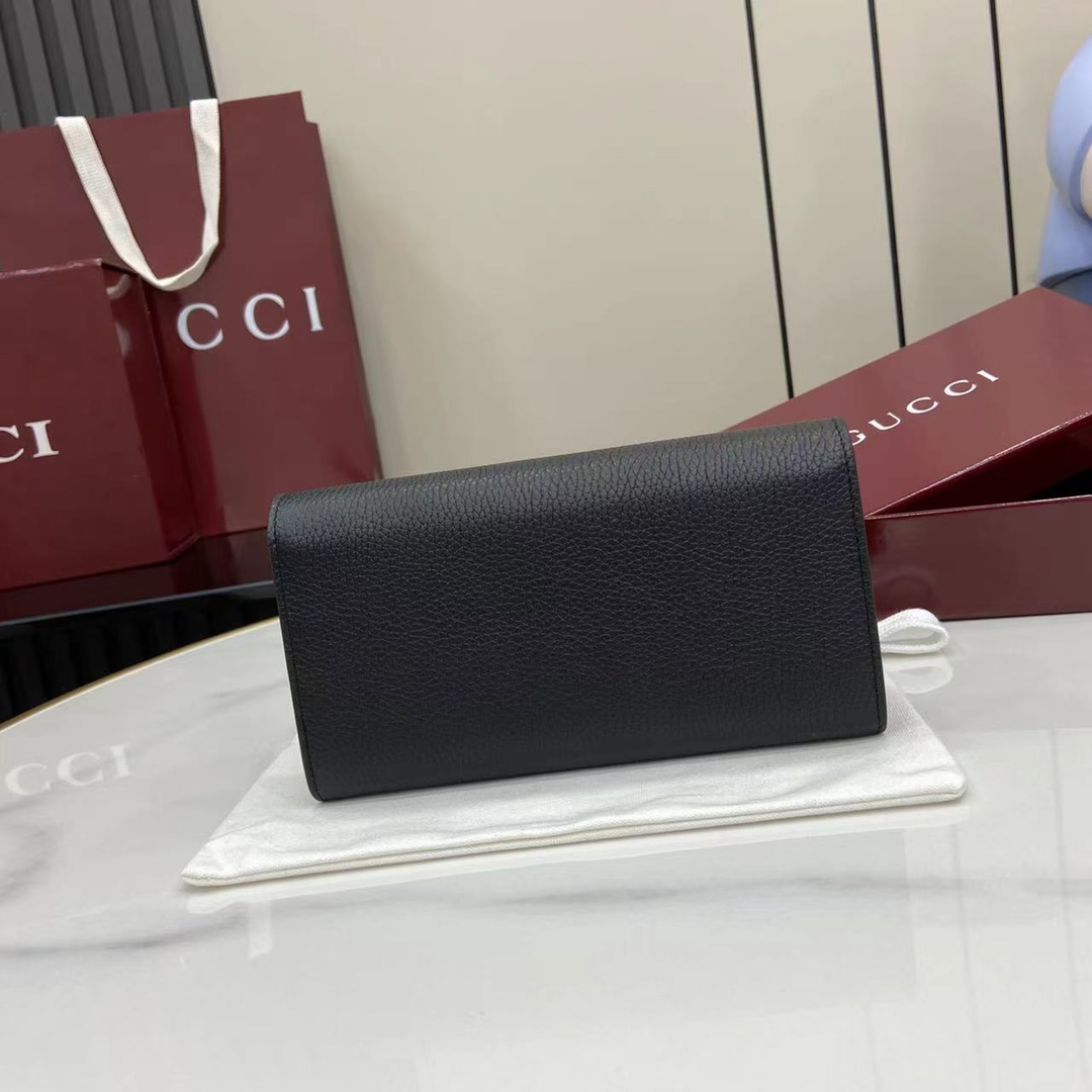 Gucci Softbit Continental Wallet - DesignerGu