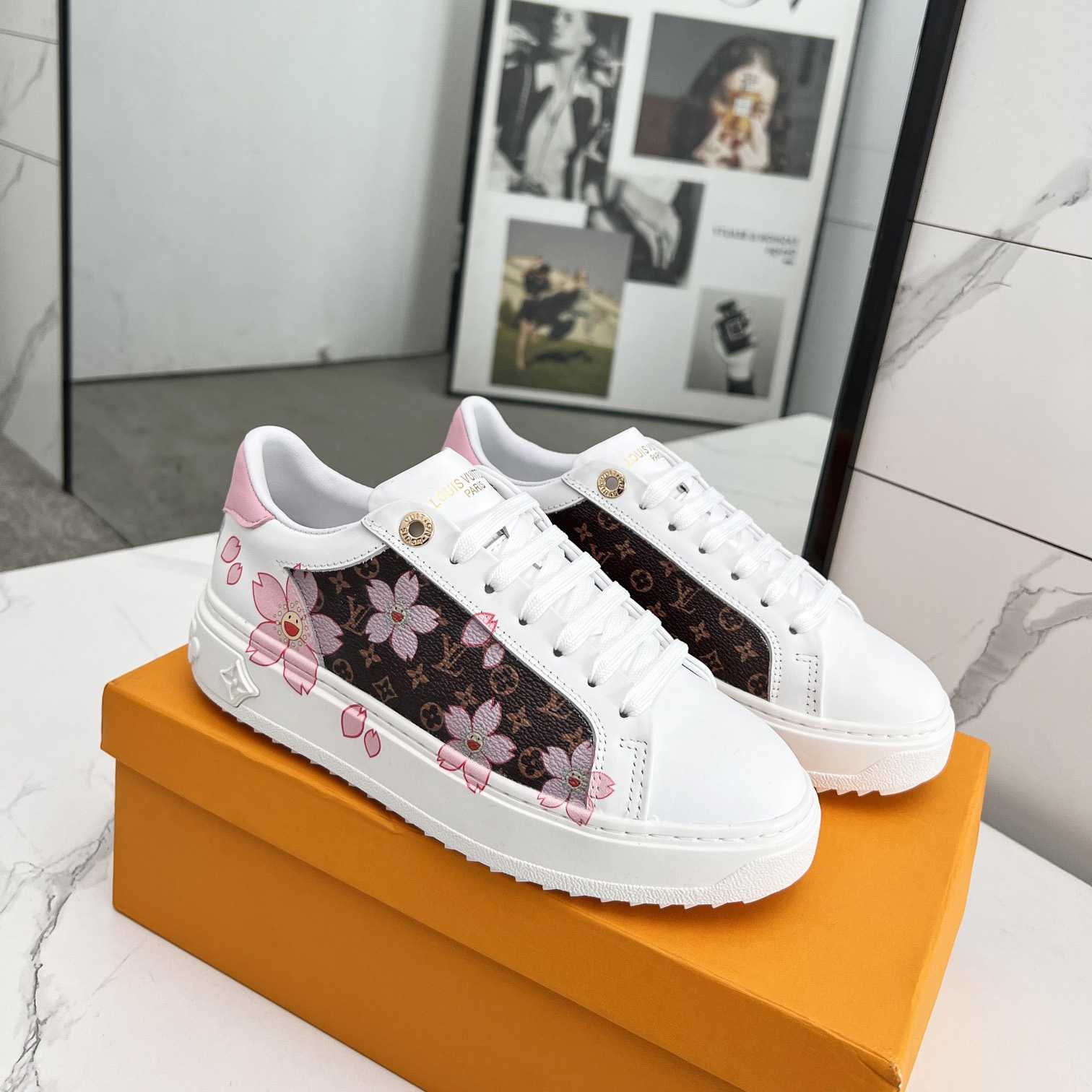 Louis Vuitton LV x TM Time Out Sneaker - DesignerGu