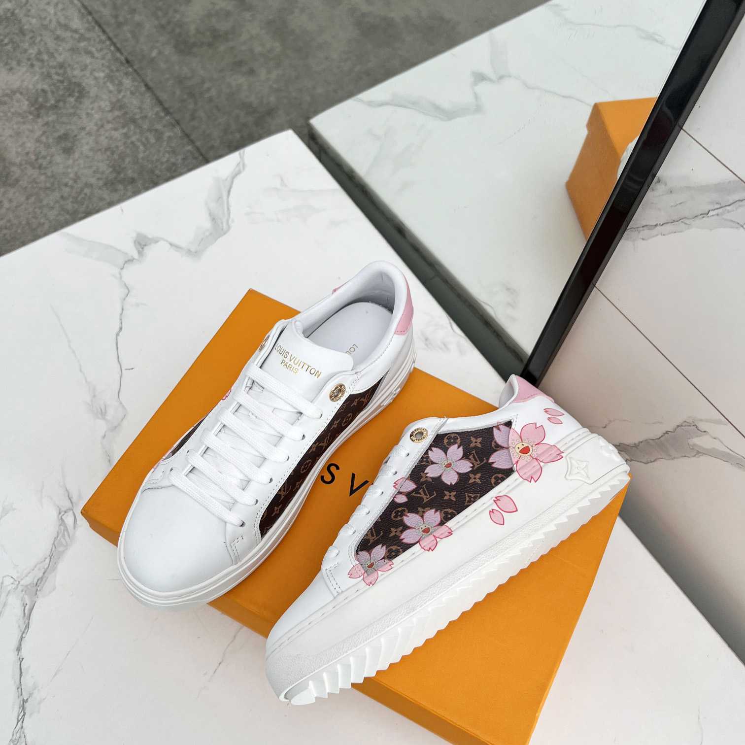 Louis Vuitton LV x TM Time Out Sneaker - DesignerGu