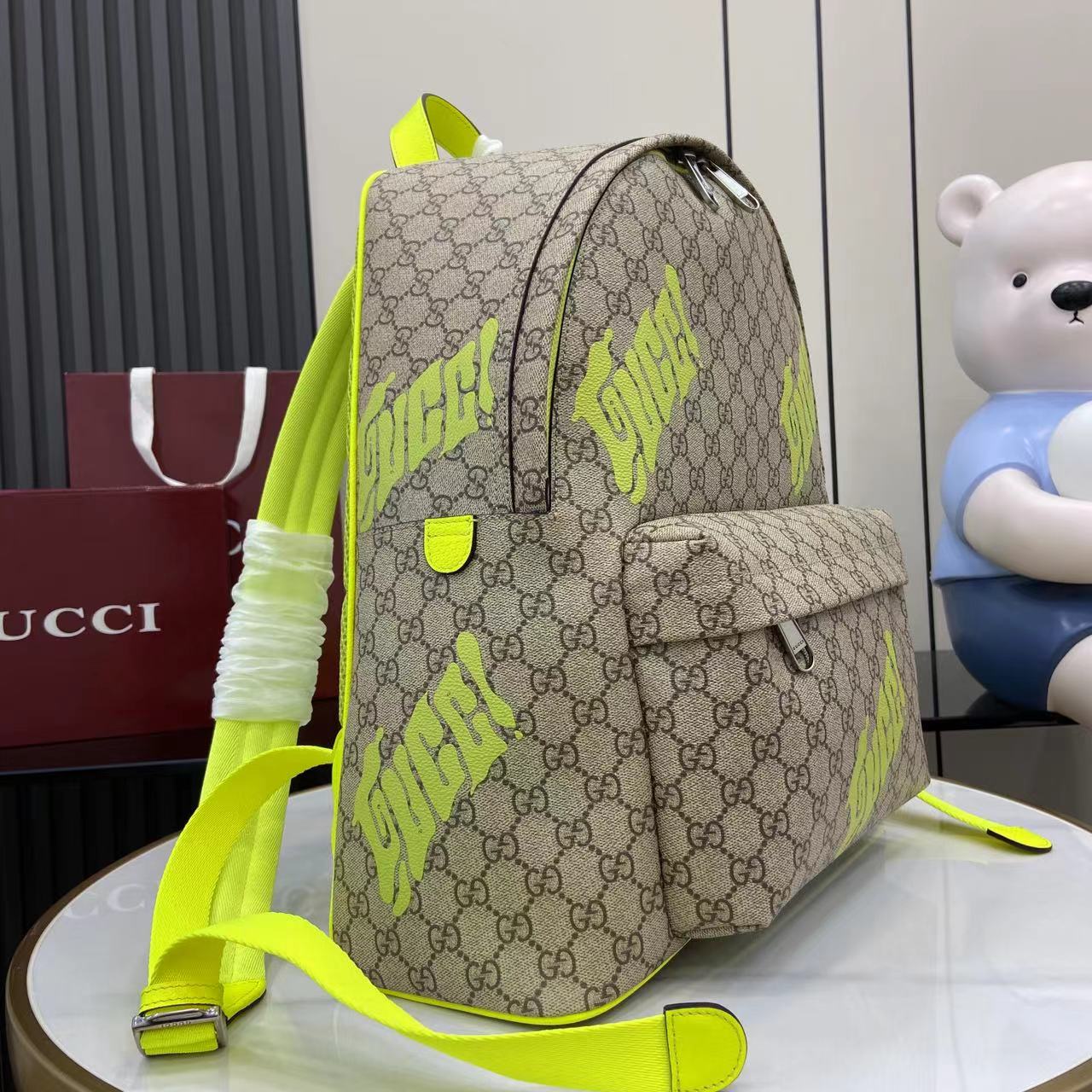 Gucci Medium Backpack With Print - DesignerGu