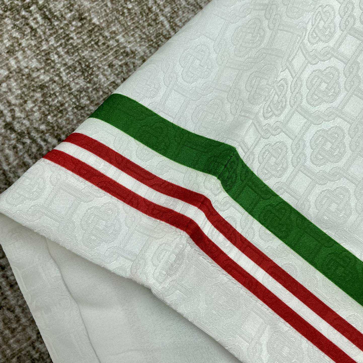 Casablanca Casa Way Printed Silk Shorts   CA3449 - DesignerGu