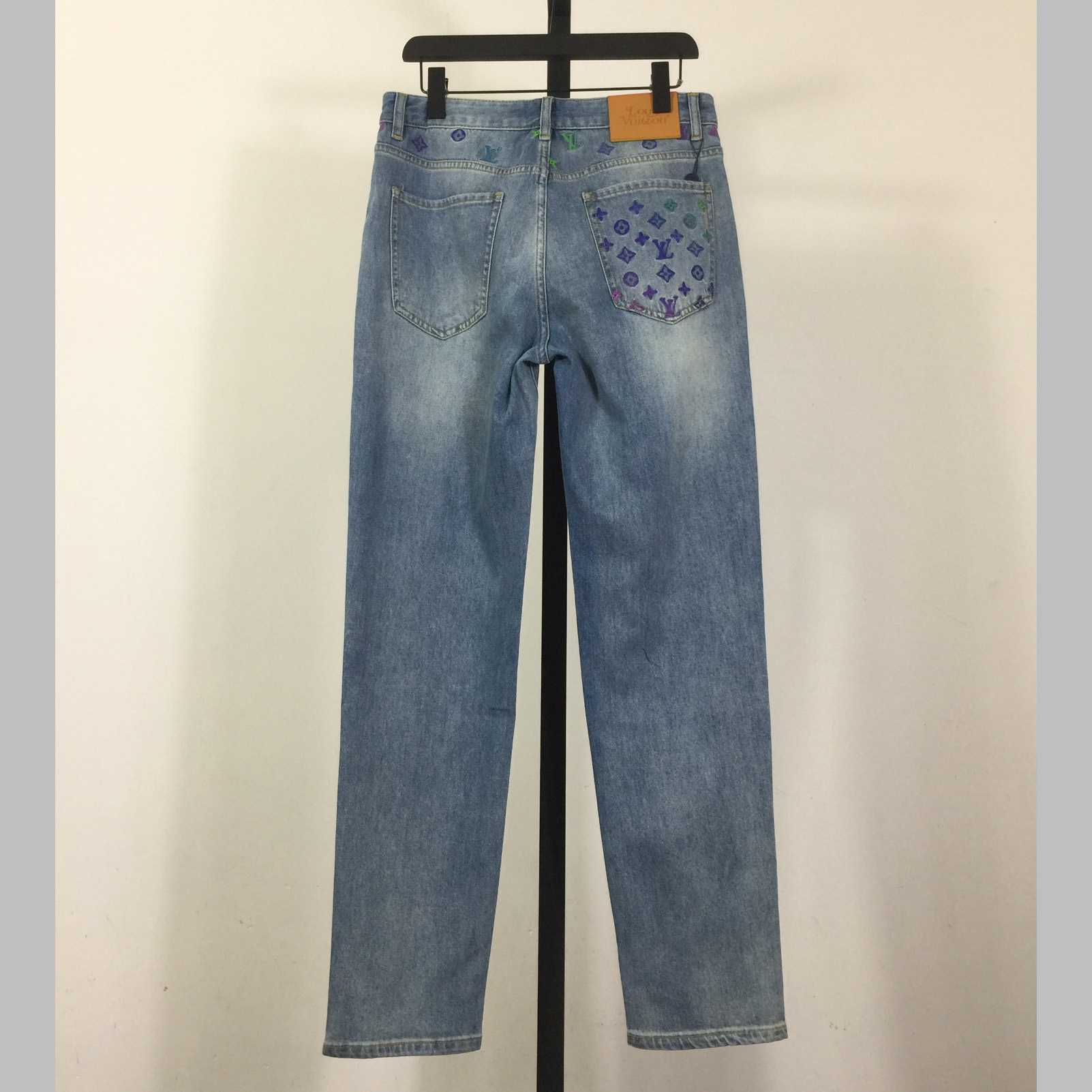 Louis Vuitton Jeans - DesignerGu