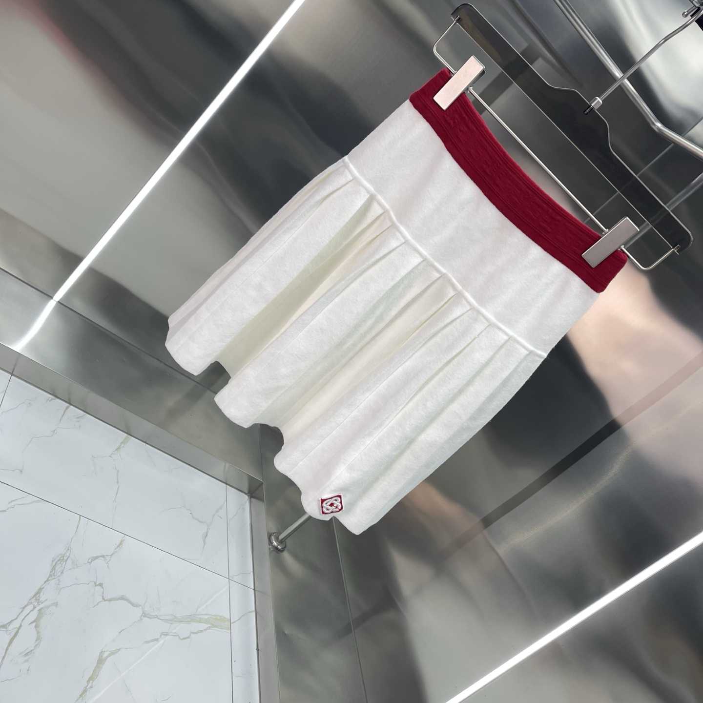 Casablanca Logo Polo Shirt And Skirt - DesignerGu