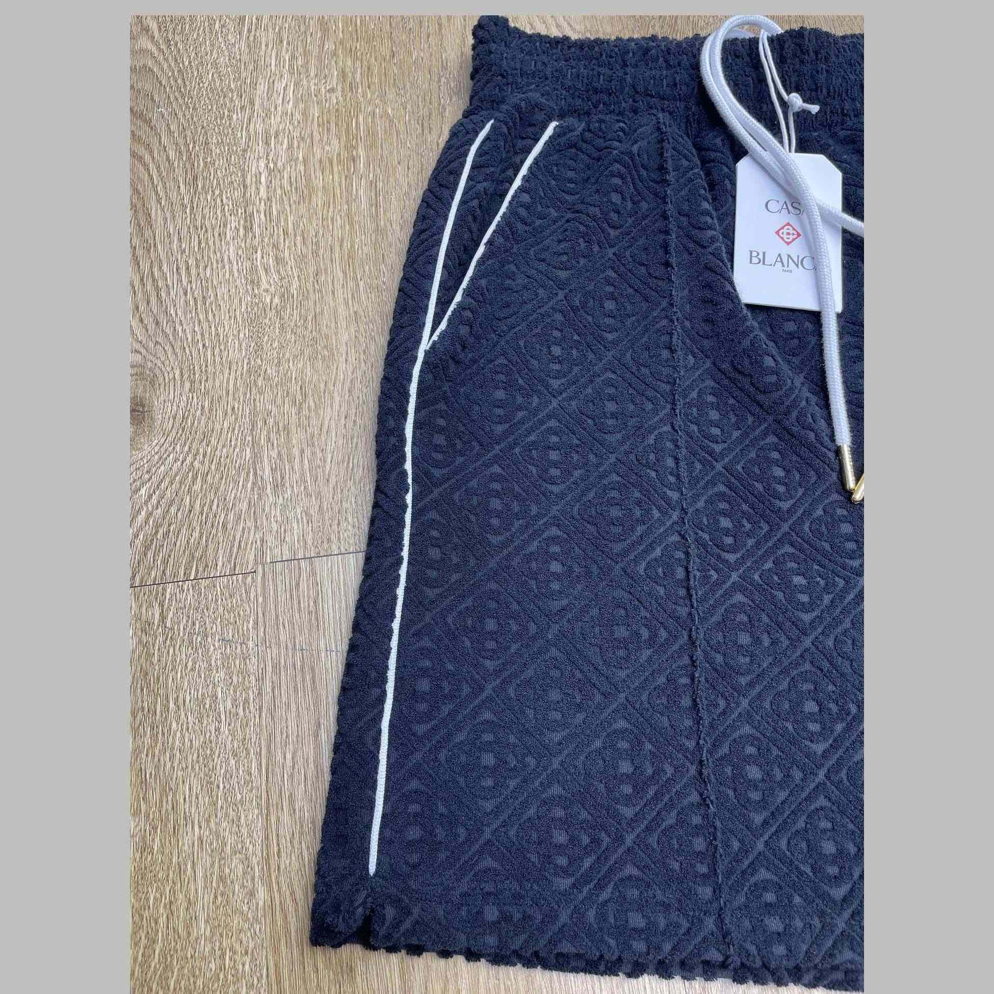 Casablanca Monogram Jacquard Towelling Shorts    c1029 - DesignerGu