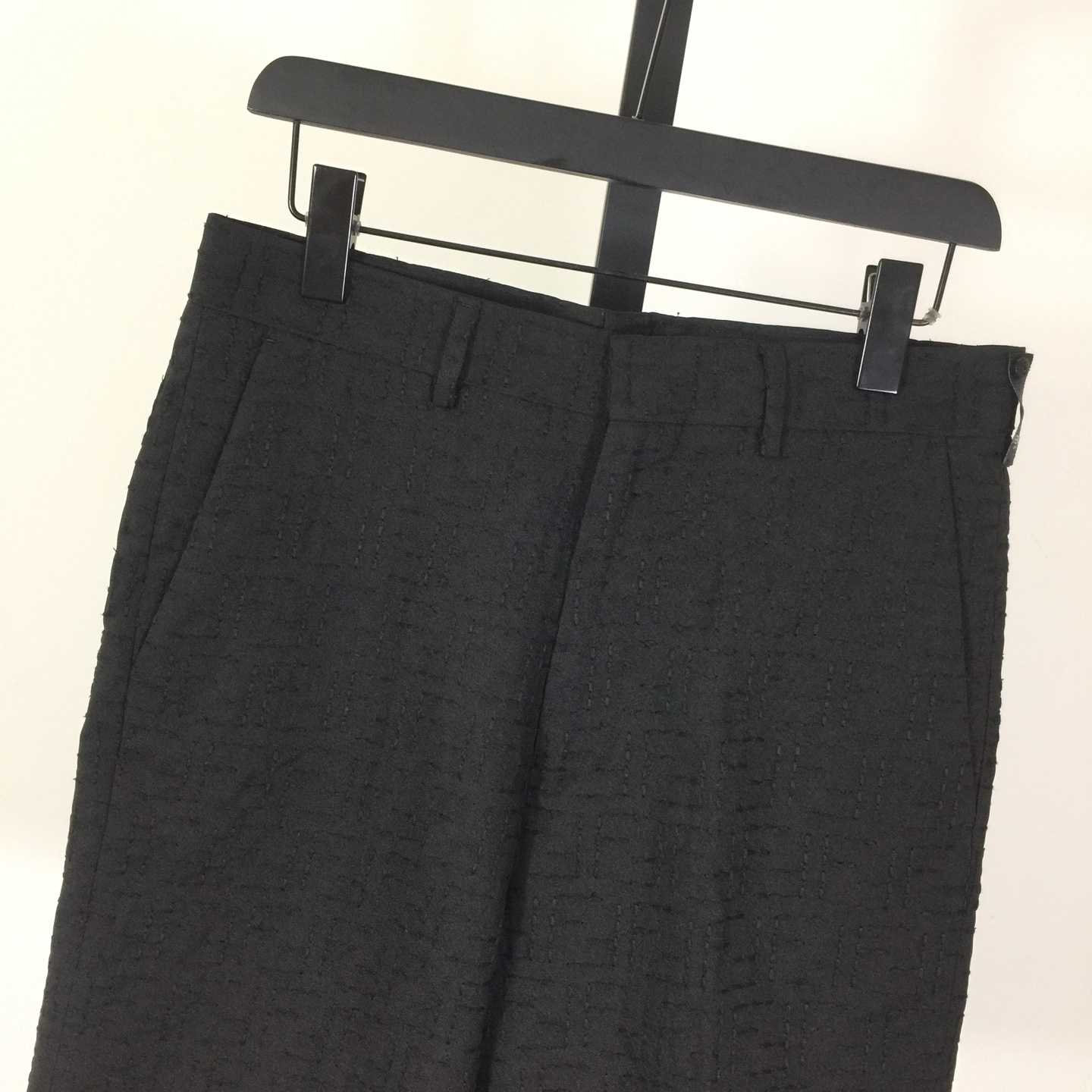 Fendi Black Cotton Shorts - DesignerGu