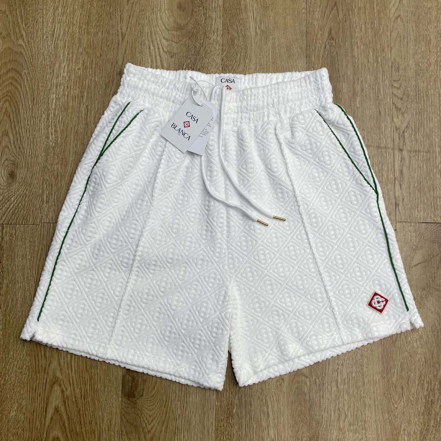 Casablanca Monogram Jacquard Towelling Shorts    c1031 - DesignerGu