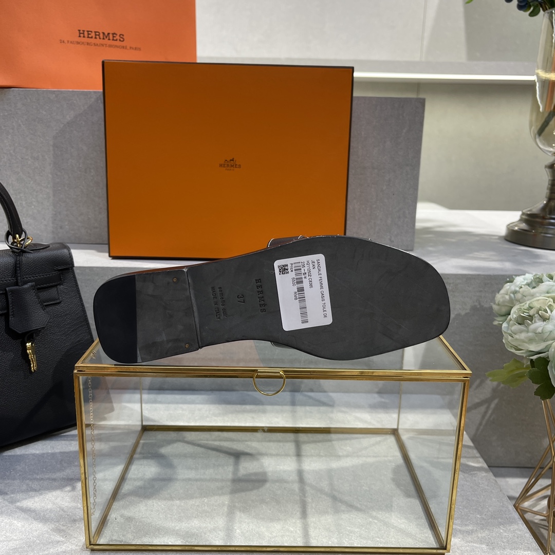 Hermes Oran Sandal  XZ811(50% Off Sale) - DesignerGu