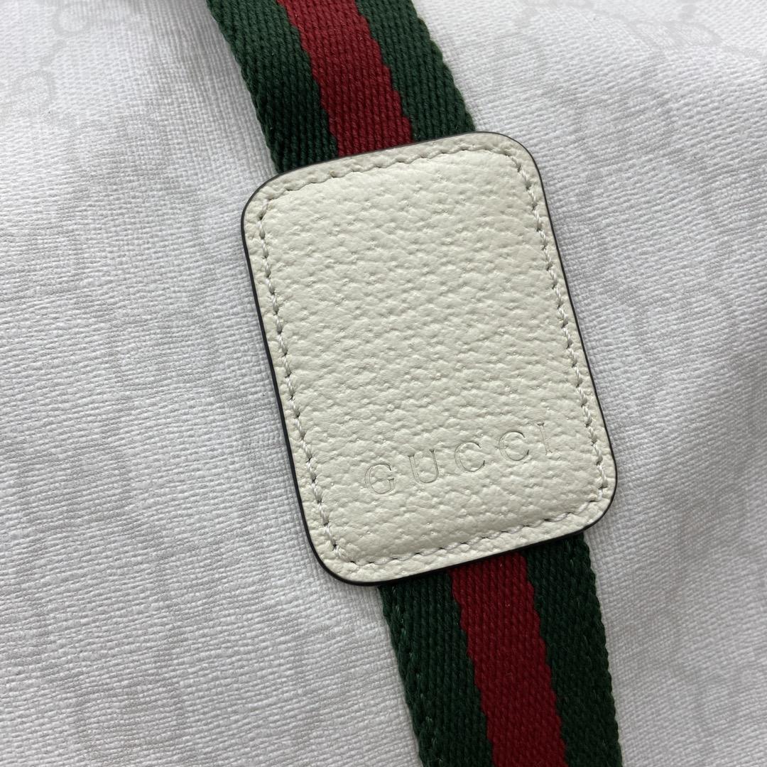 Gucci Medium Duffle Bag With Web - DesignerGu