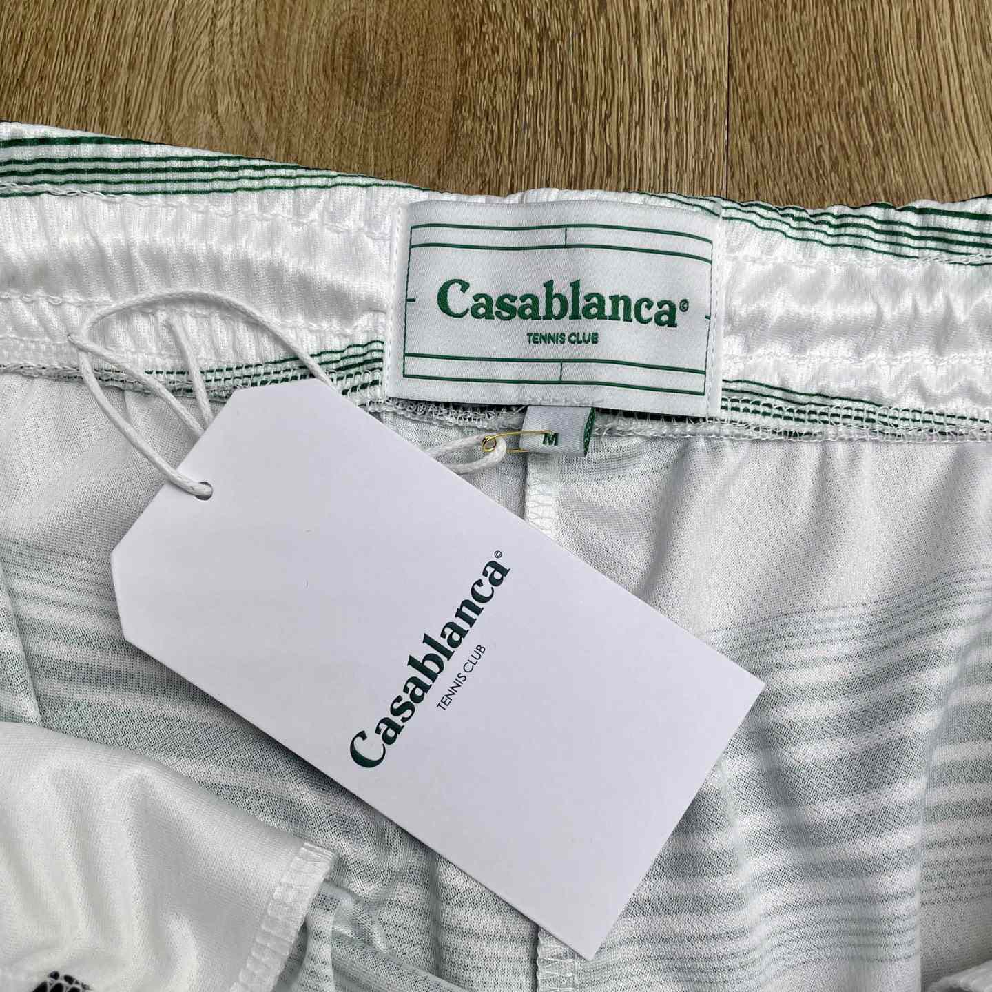 Casablanca Gradient Stripe Sweatshorts   C1011 - DesignerGu