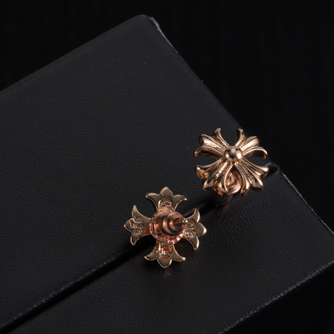 Chrome Heart Earrings - DesignerGu