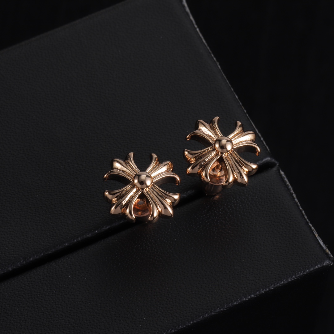 Chrome Heart Earrings - DesignerGu