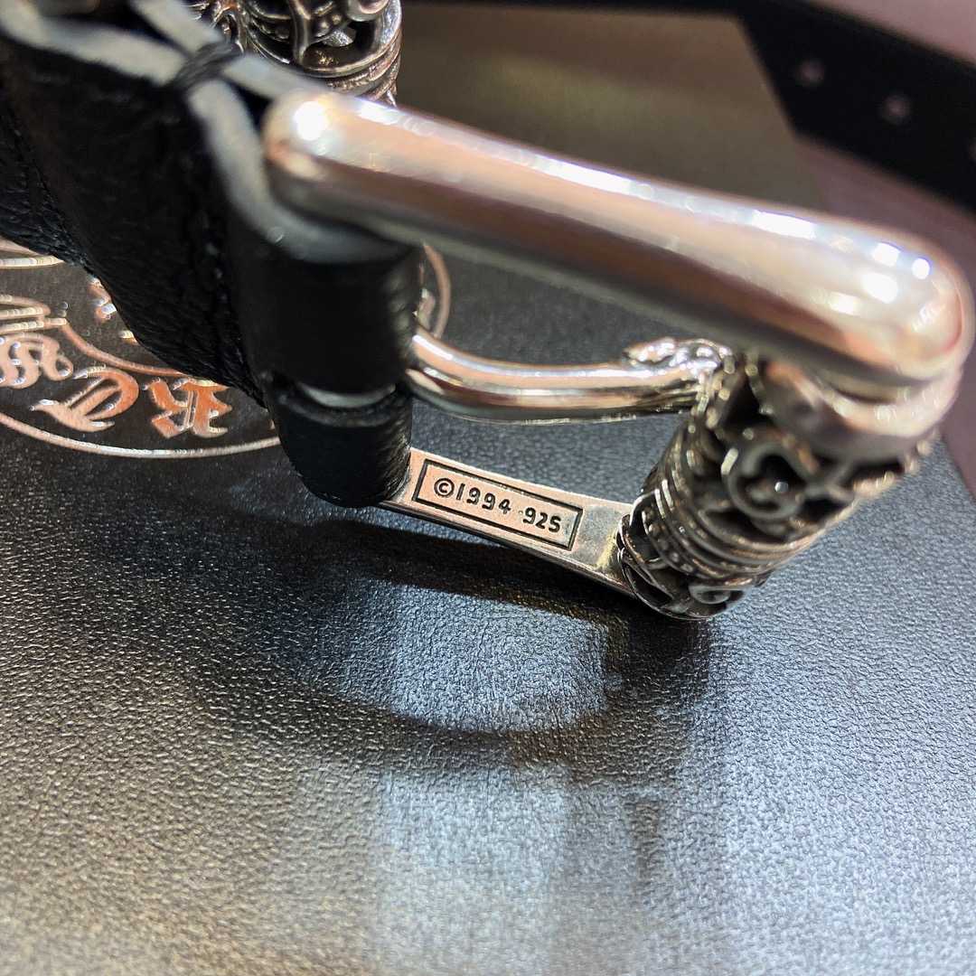 Chrome Hearts Leather Belt   - DesignerGu