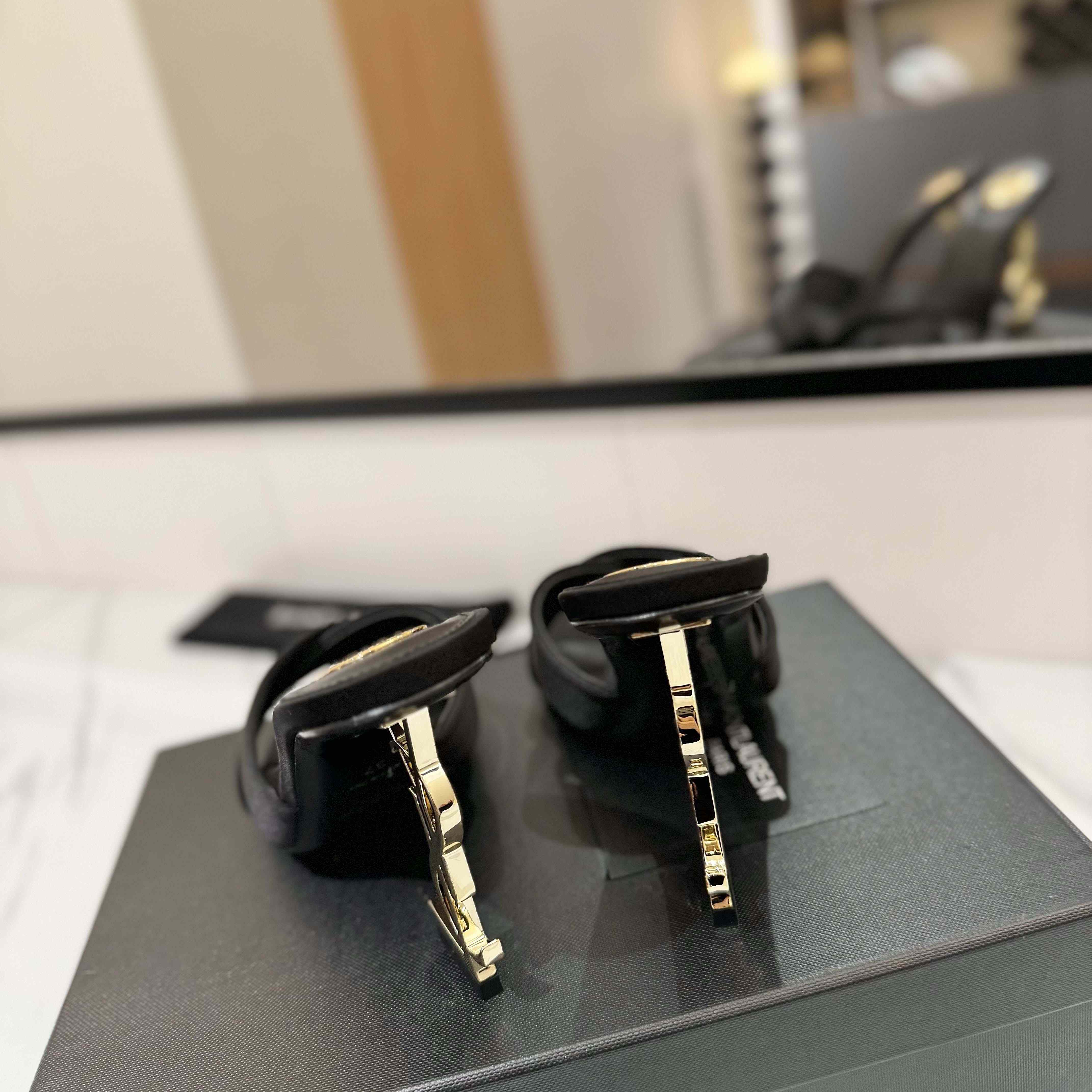 Saint Laurent 105mm Sandals - DesignerGu