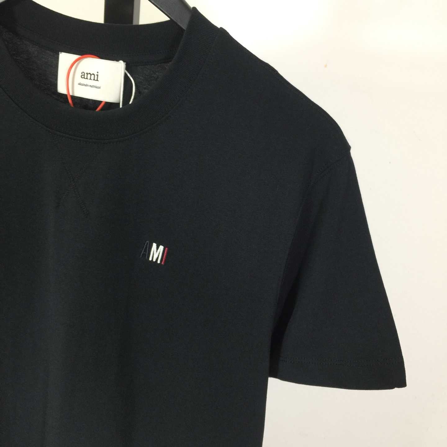 AMI Paris Bleu Blanc Rouge Ami T-Shirt - DesignerGu