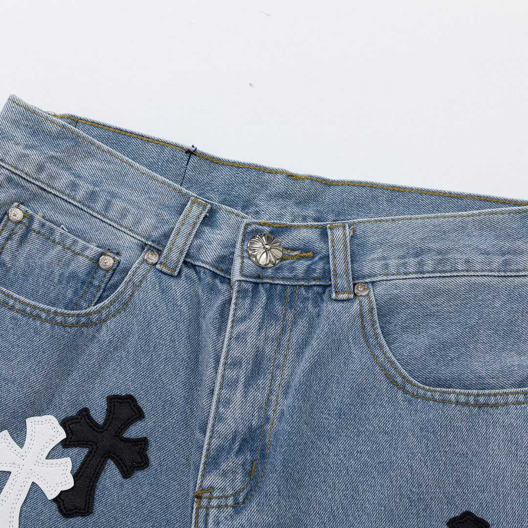 Chrome Hearts Denim Shorts - DesignerGu