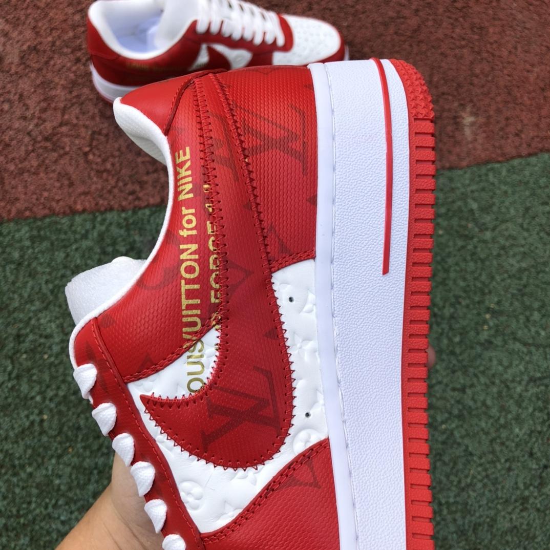 Louis Vuitton x Nike Air Force 1 Low Sneaker    - DesignerGu