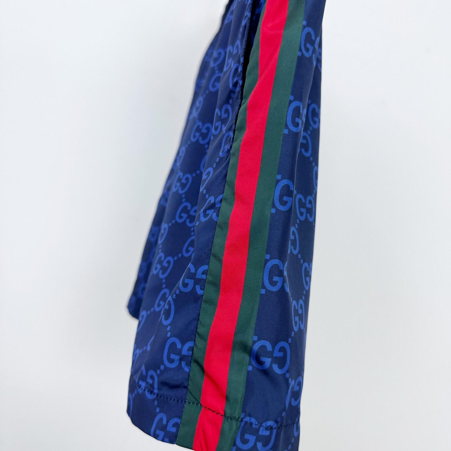 Gucci Printed Poplin Tech Swim Shorts - DesignerGu
