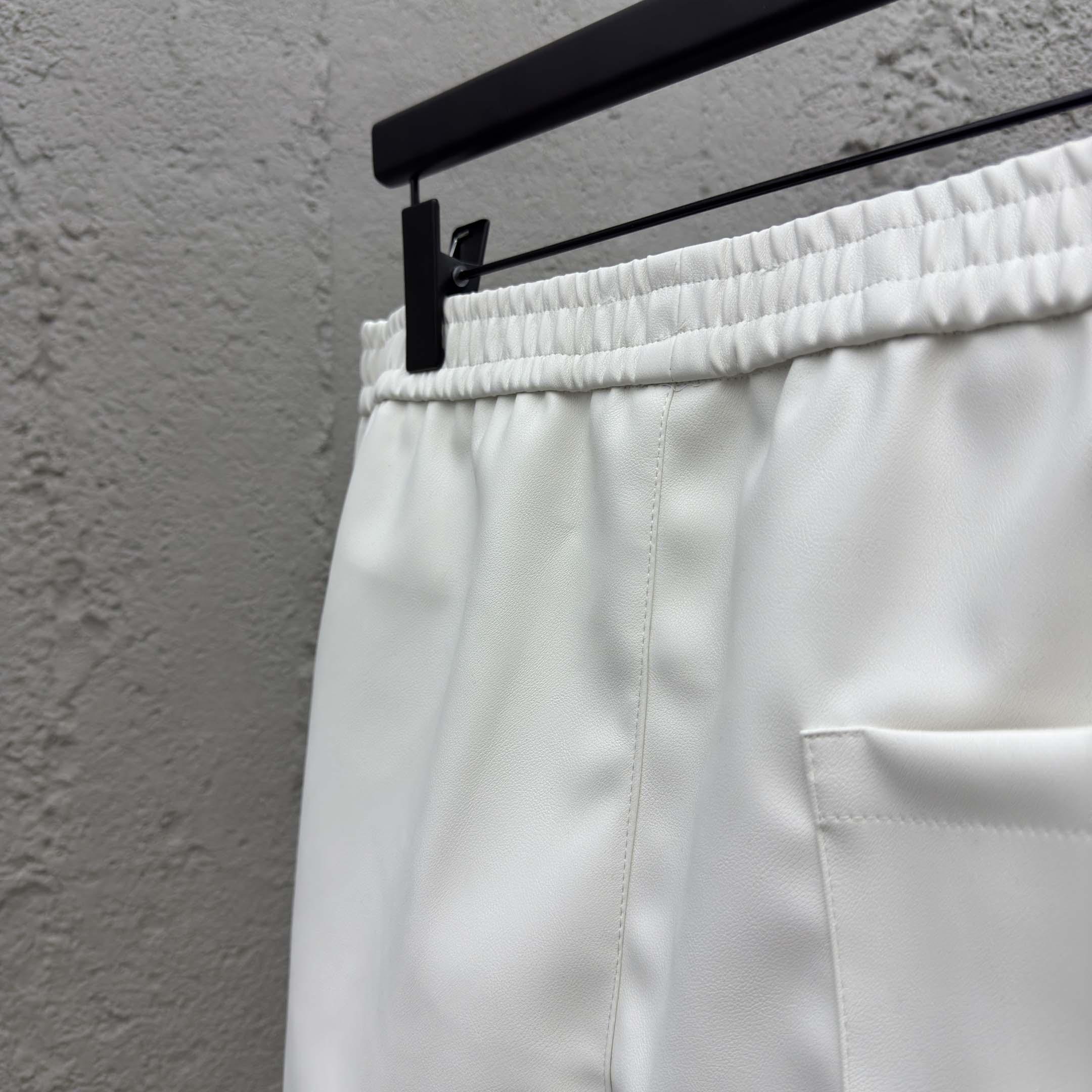 Prada Nappa Leather Bermudas - DesignerGu