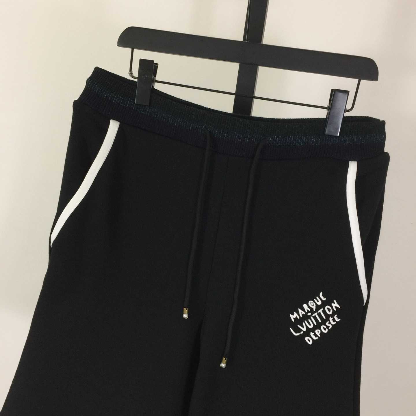Louis Vuitton Cotton Jersey College Shorts - DesignerGu