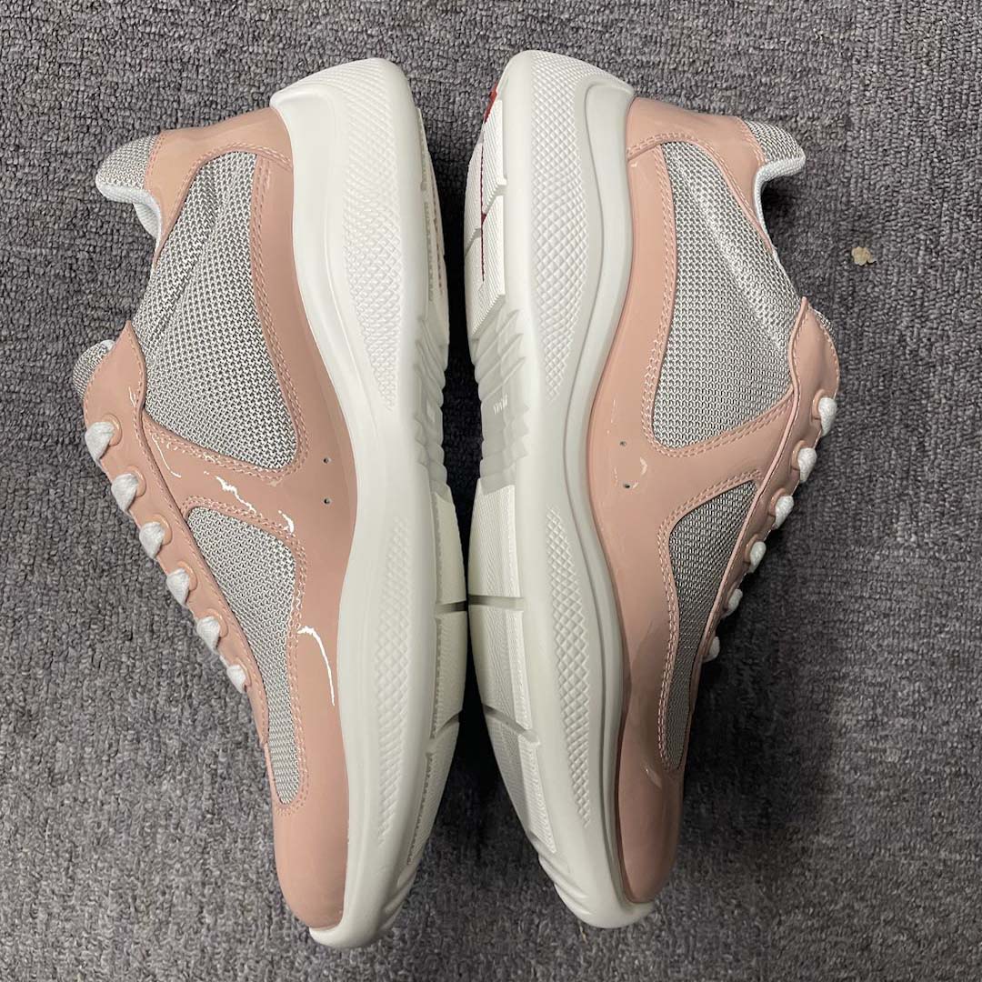 Prada America's Cup Biker Fabric Sneakers - DesignerGu