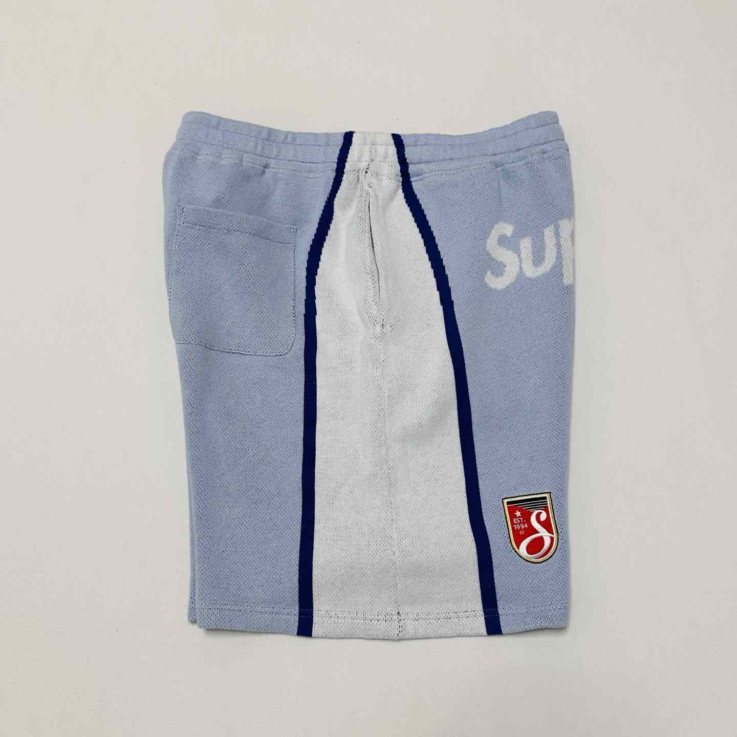 Supreme x Umbro Knit Soccer Short 'Blue'  - DesignerGu