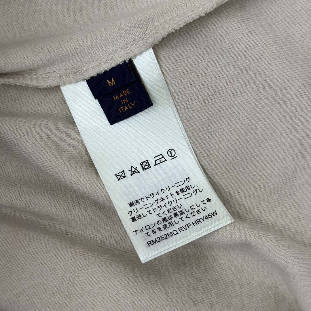 Louis Vuitton Damier French Terry T-Shirt   1AHUVC - DesignerGu