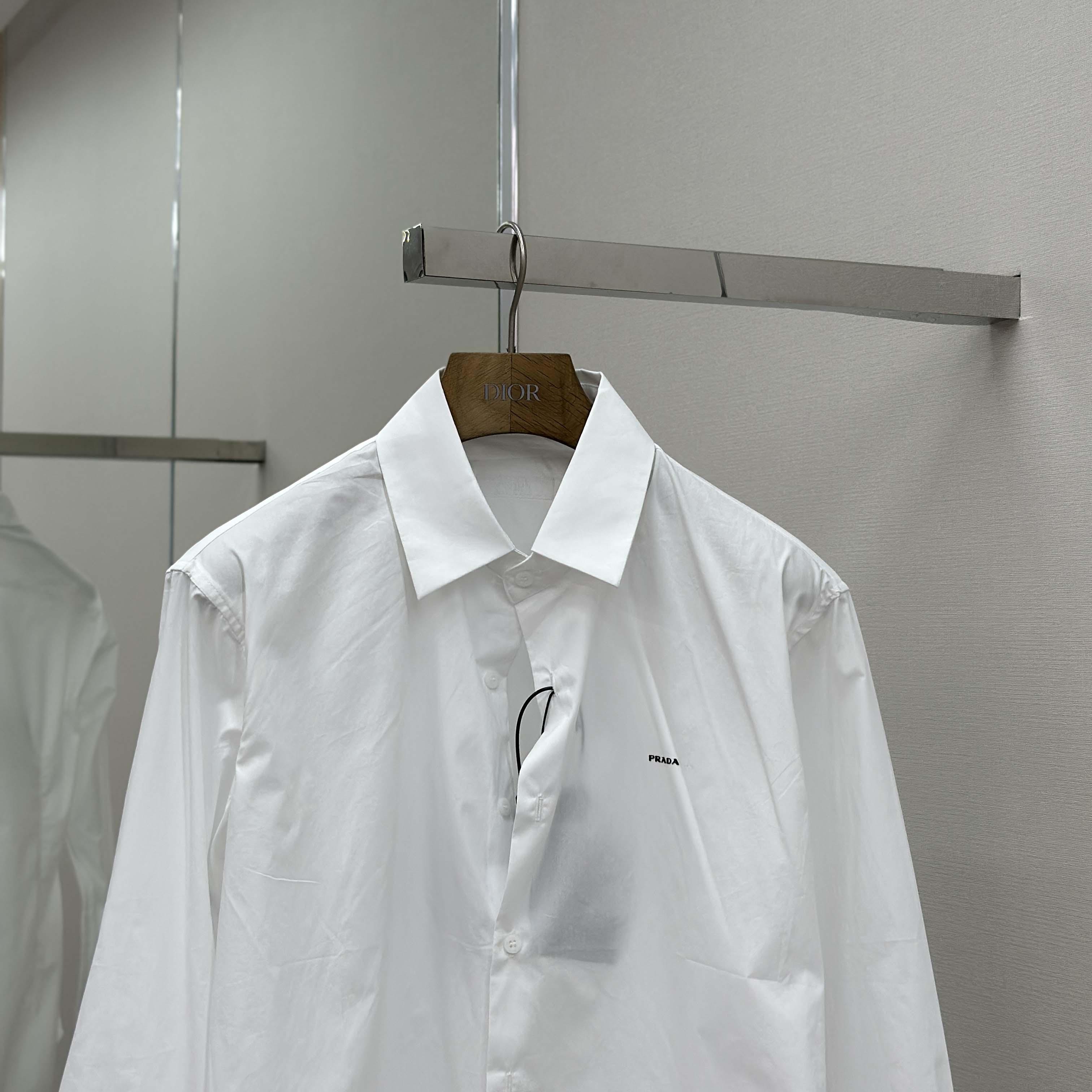 Prada Cotton Shirt - DesignerGu