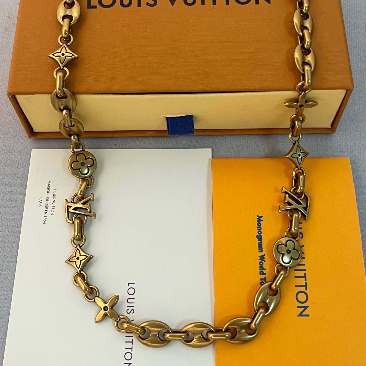 Louis Vuitton LV Sailor Necklace   M02725 - DesignerGu