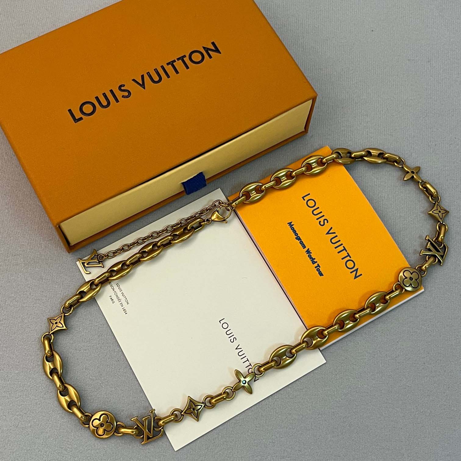 Louis Vuitton LV Sailor Necklace   M02725 - DesignerGu