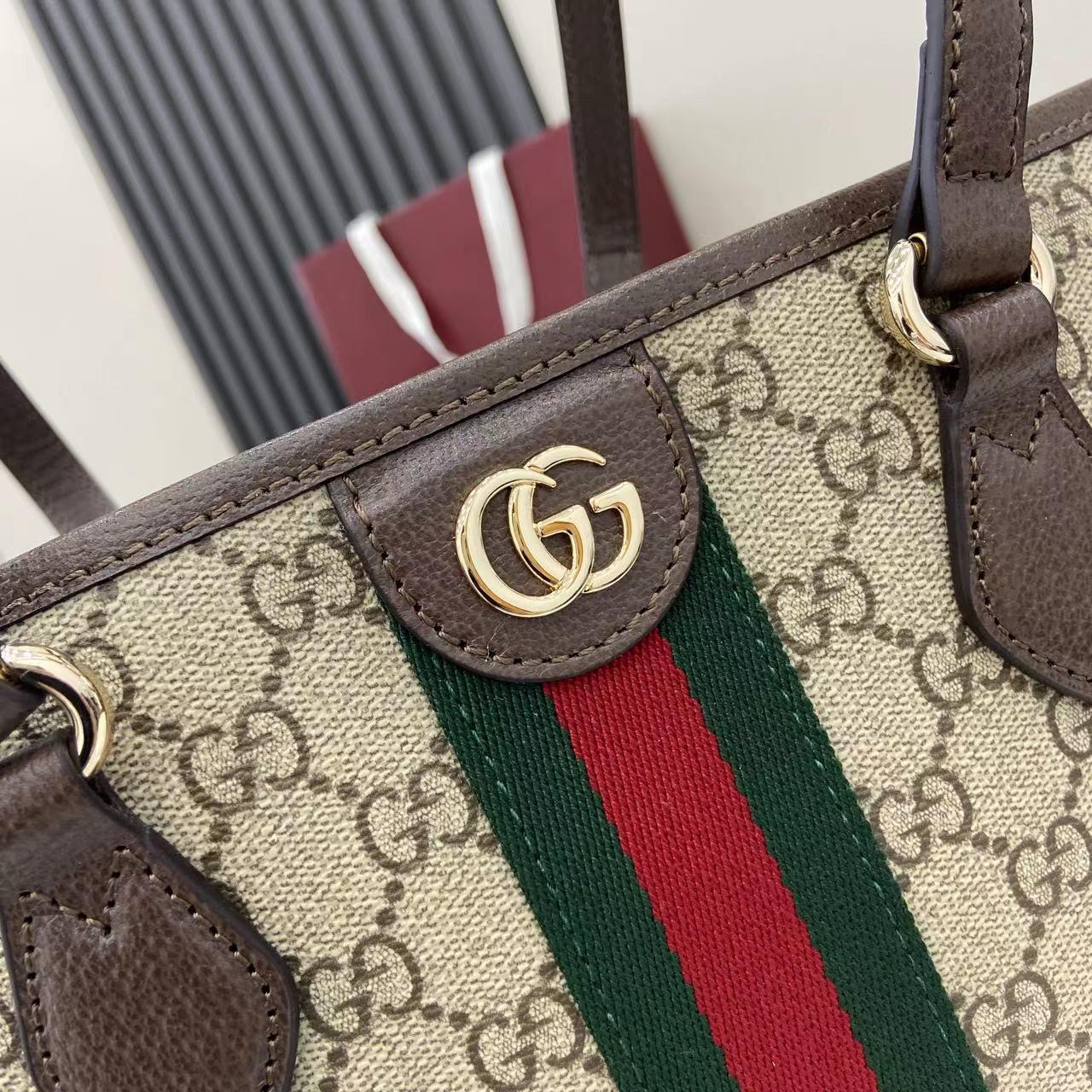 Gucci Ophidia Medium Tote Bag - DesignerGu
