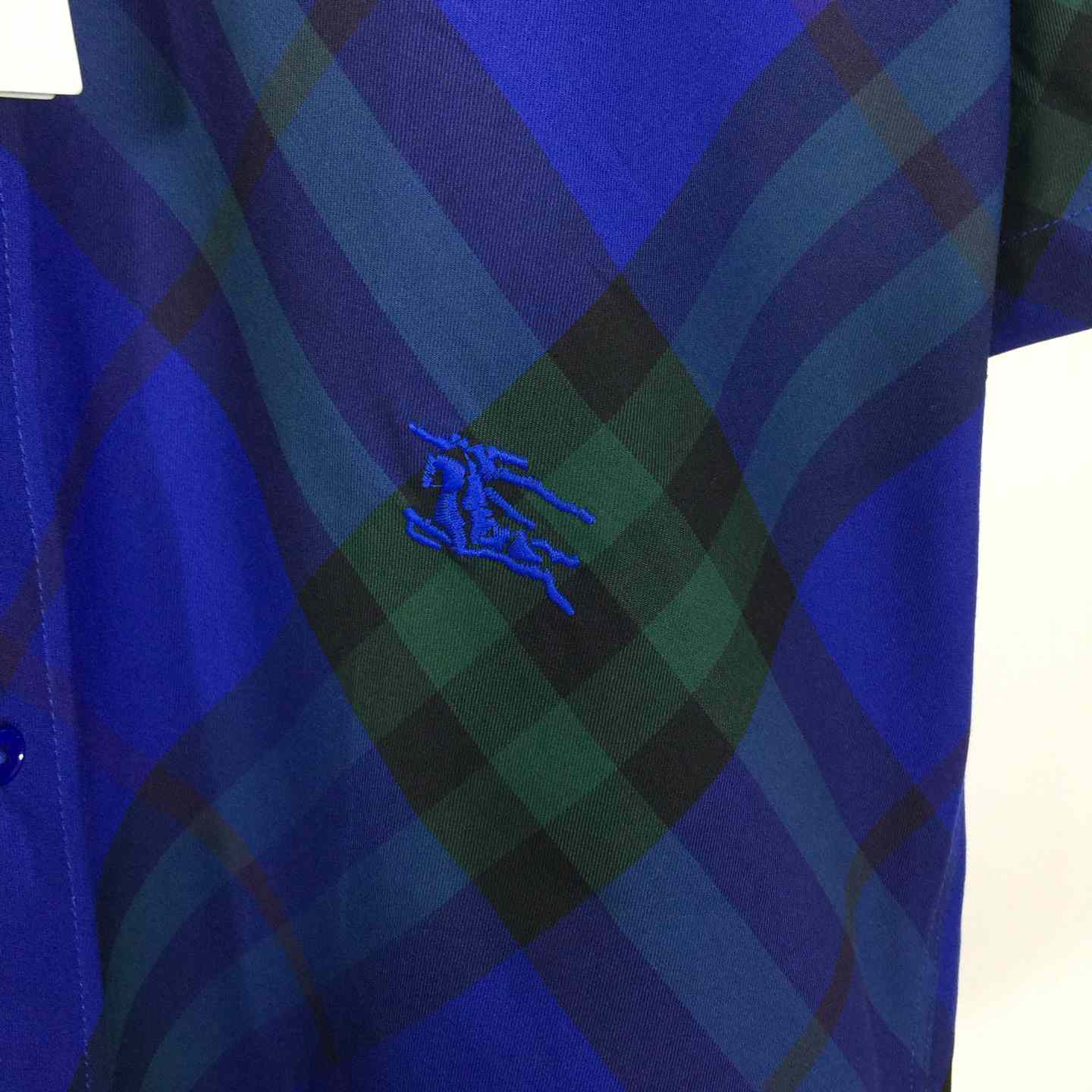 Burberry Men's Check cotton shirt - DesignerGu