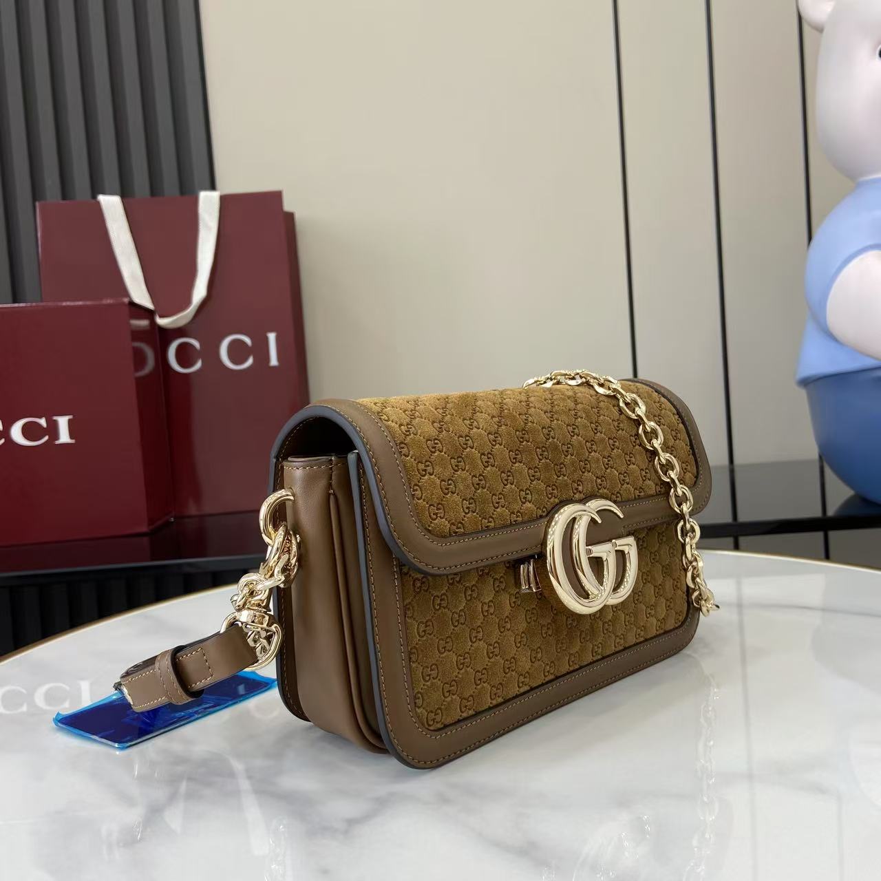 Gucci Go Small Shoulder Bag - DesignerGu