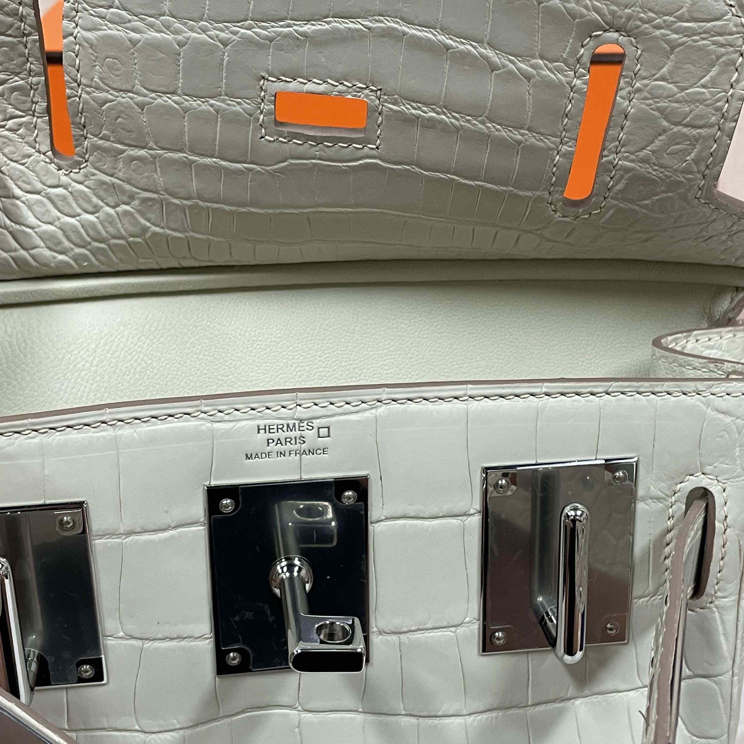 Hermes Hac-a-Dos Beton Croco PHW - DesignerGu