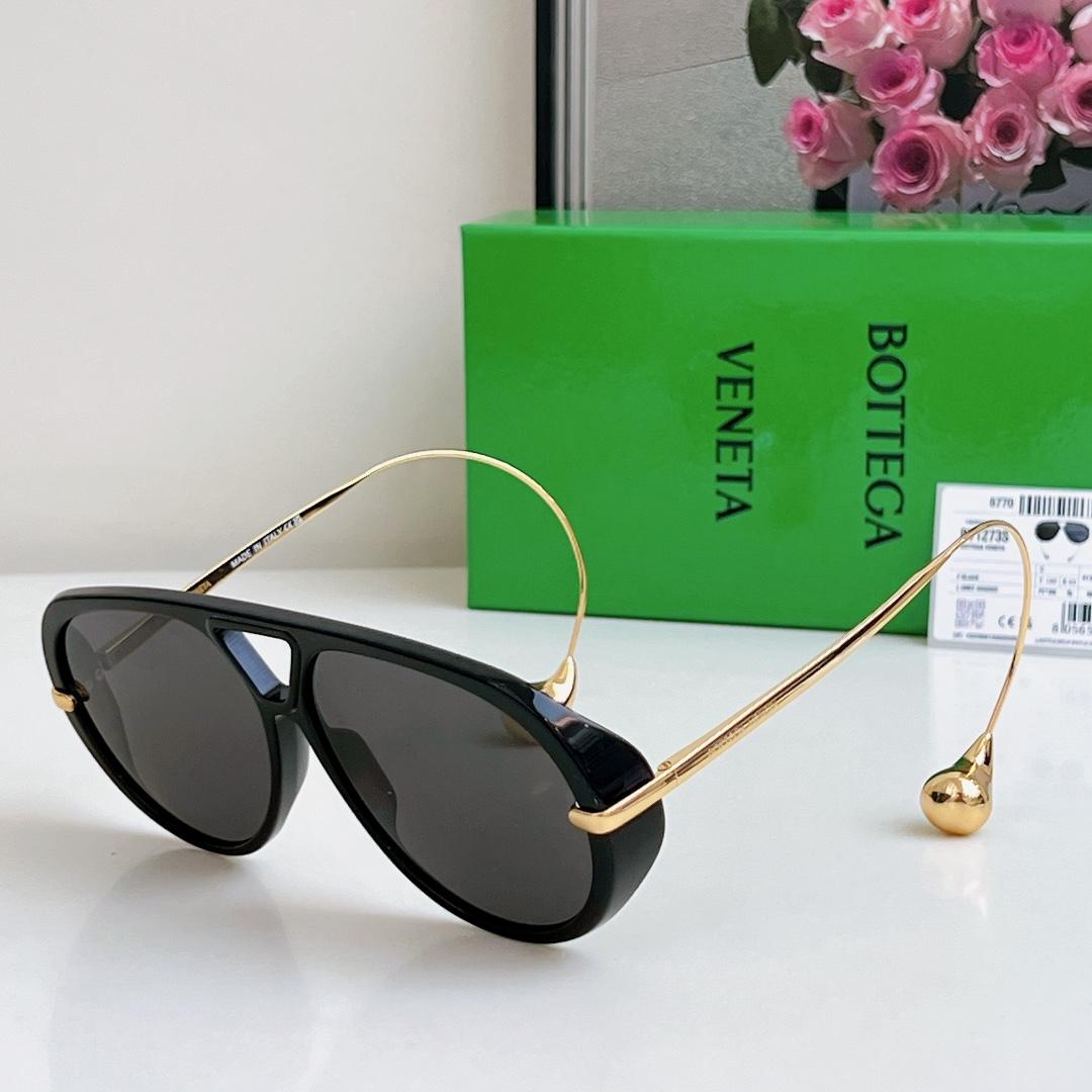 Bottega Veneta Drop Aviator Sunglasses  BV1273S - DesignerGu